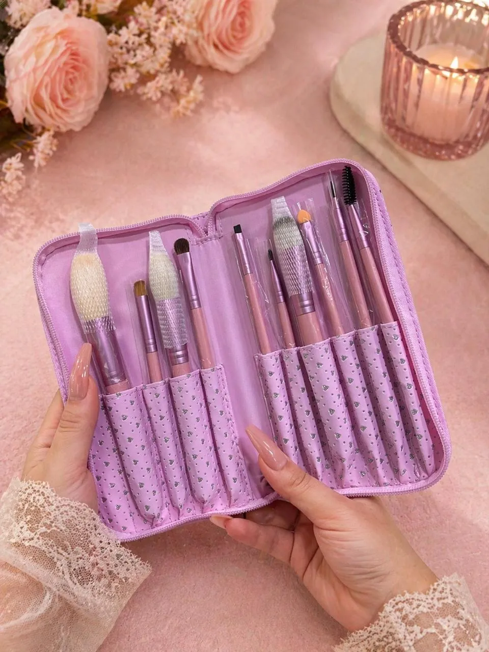 Pouch 10 pcs Brush Set