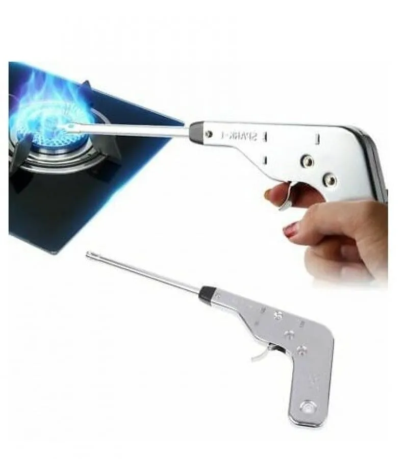 Manual Gun Lighter - Stainless Steel Spark Igniter