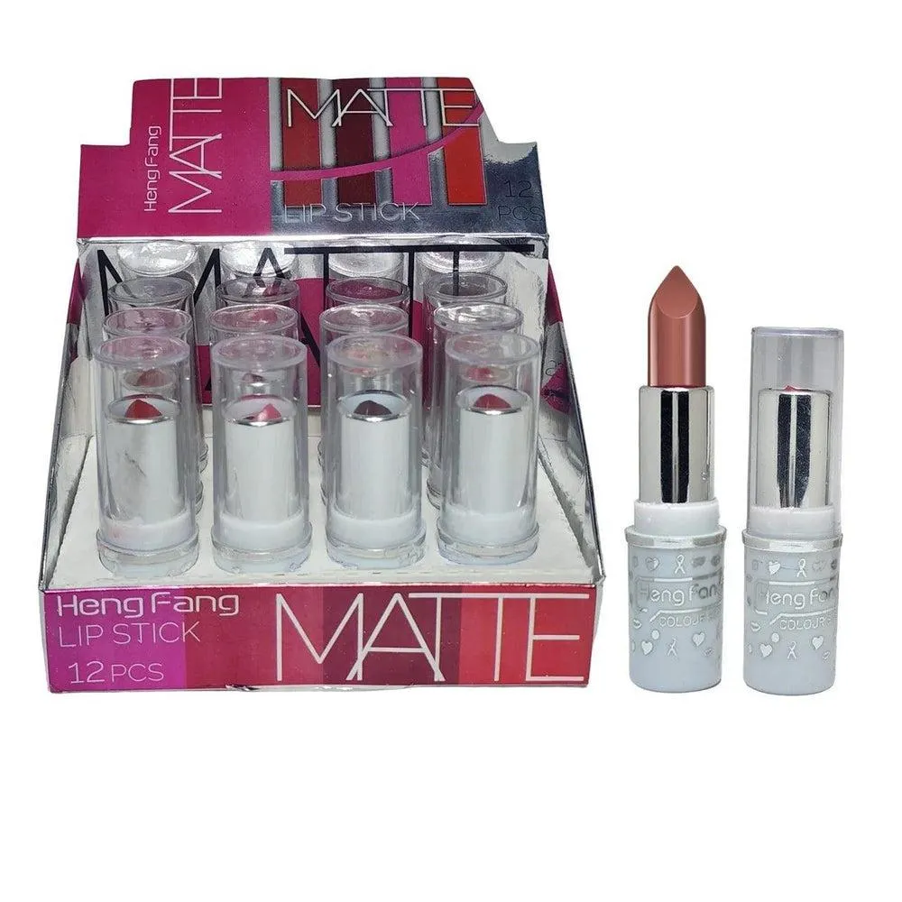 Heng Fang Matte Lipstick 12 Pcs